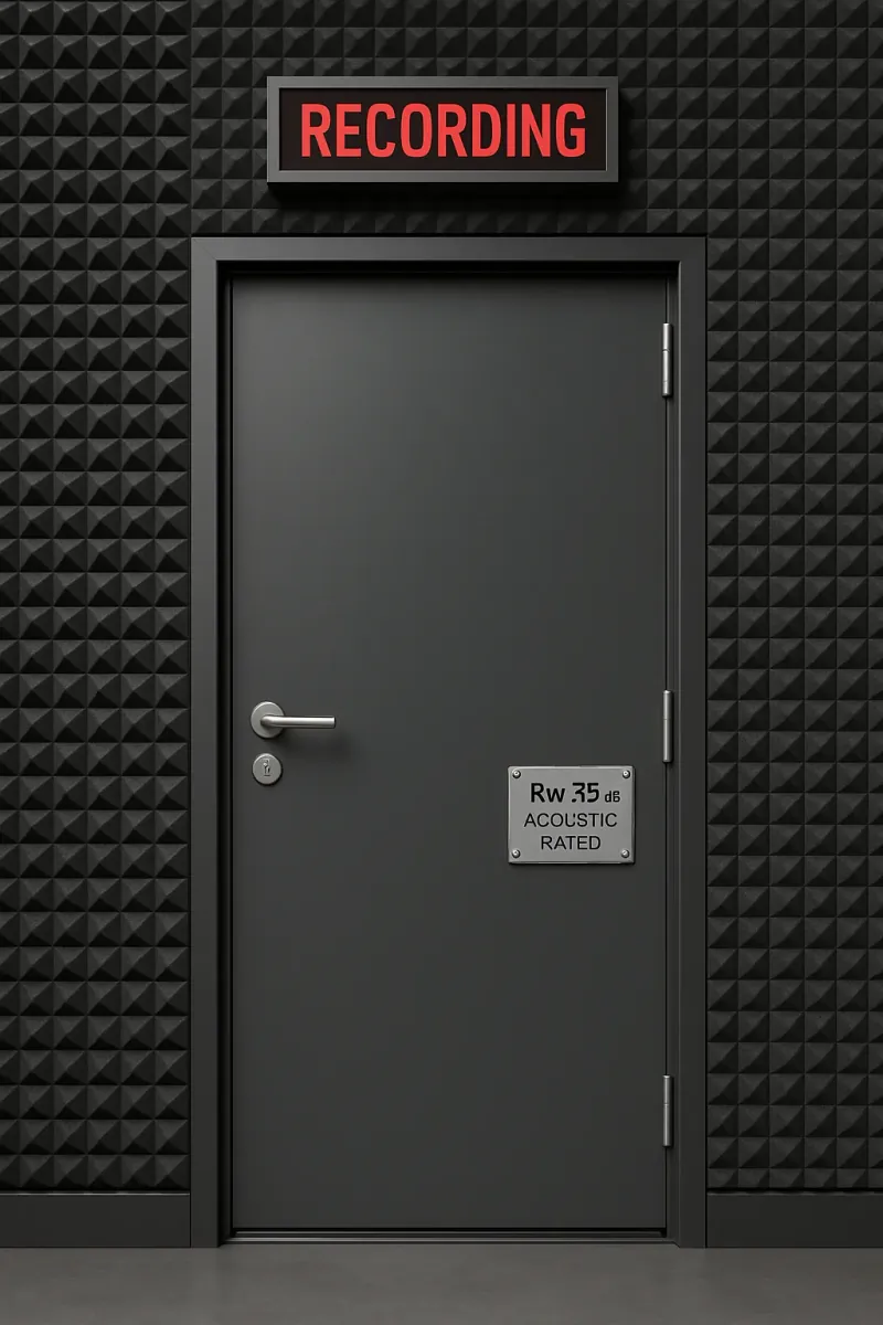 acoustic rated steel doors - professional steel doors available in Bedford from UK manufacturers
