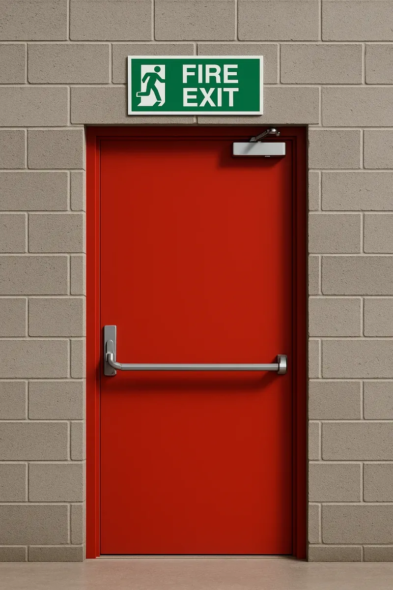fire exits - professional steel doors available in Bedford from UK manufacturers